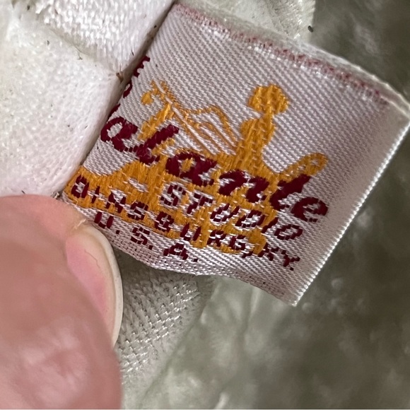 Galante made in USA floral jewelry organizer travel velour pouch - Picture 3 of 5